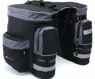 Avenir Designed by Raleigh Avenir ACB933 Double Pannier Deluxe - Black