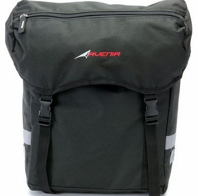 Avenir Designed by Raleigh Avenir Universal Rear Pannier - Black, 16 Litres