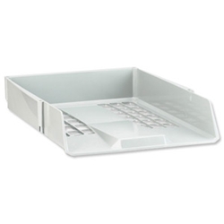 Basics Letter Tray Stackable Versatile A4