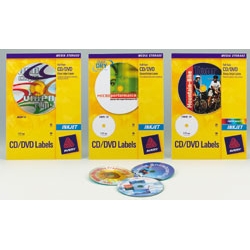Avery Full Face Inkjet CD Labels Matt 117mm