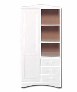 3 Drawer Nursery Combi Wardrobe