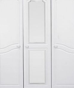 Avignon 3 Door Wardrobe with Centre Mirror