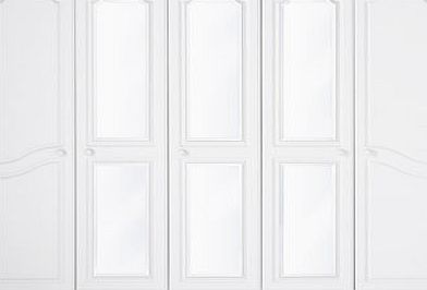 Avignon 5 Door Wardrobe with Centre Mirrors