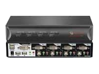 avocent SwitchView DVI - KVM / audio switch - 4 ports