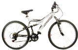 Avocet Concept Arrow White Gents Dual Suspension Mountain Bike