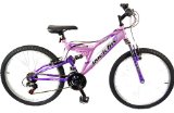 Reflex Rock Fox Girls Dual Suspension Mountain Bike