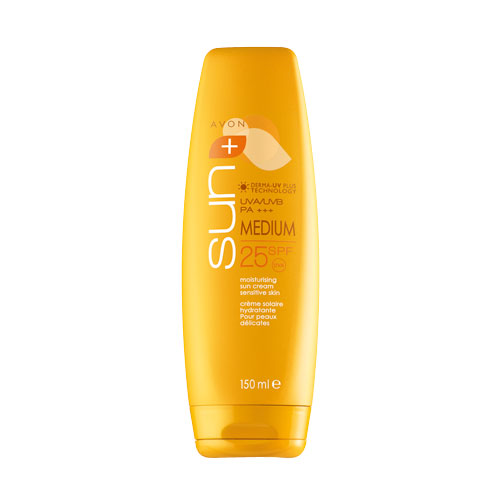 avon Sun Moisturising Sun Cream Sensitive SPF25