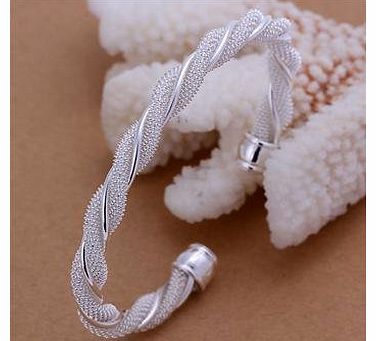 awhao-2008 New Fashion Jewelry Classic 925 Beautiful Women silver plating Jewelry Bracelet