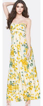 Printed Floral Maxi Dress