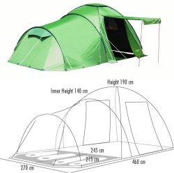 Aztec Lago 4 Tent