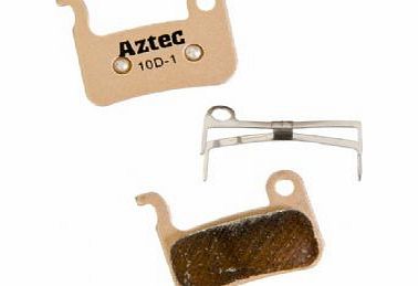 Sintered disc brake pads for Shimano M965