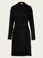 azzedine alaia coats black