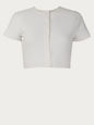 AZZEDINE ALAIA JACKETS WHITE 38 FR