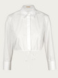 azzedine alaia tops white