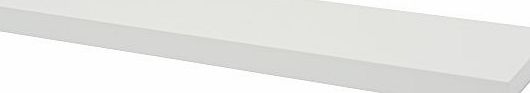 B!organised 1150932 XL4 60 x 20cm Floatingshelf - White