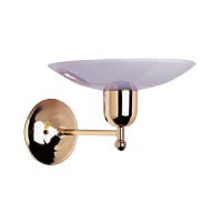 B&Q Galileo Brass Effect Wall Light 1X60W