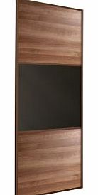 Select Black Walnut Effect Sliding Wardrobe