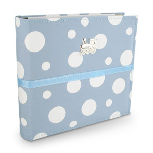 Blue Train Polka Dot 6 x 4 Photo Album