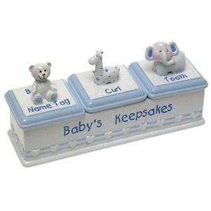 Boy Triple Keepsake Box