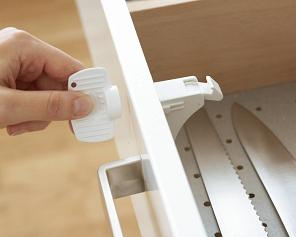 Baby Dan Adhesive Magnetic Drawer Lock Multi Pack