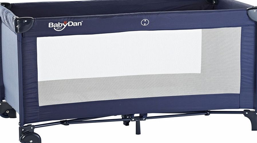 Baby Dan Travel Cot Navy Blue