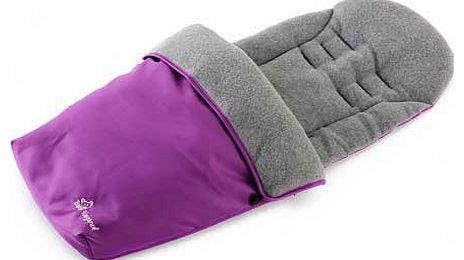 Jersey Lined Footmuff - Purple