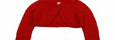 Baby Girls Red Bolero Cardigan L2/A14 to A17