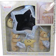 Baby Gund Bear Tales Blue Bear Musical Mobile