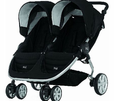 Britax B Agile Double Pushchair Neon Black 2014