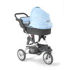 City Single Carry Cot Arctic Blue