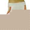 Rainbow Trim Bermuda Shorts (White)