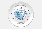 Personalised Birth Plate - Blue