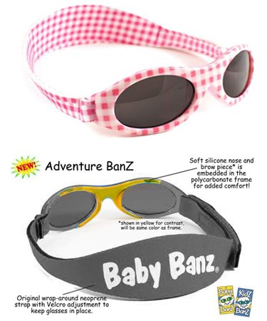 Pink Gingham Adventurer Banz