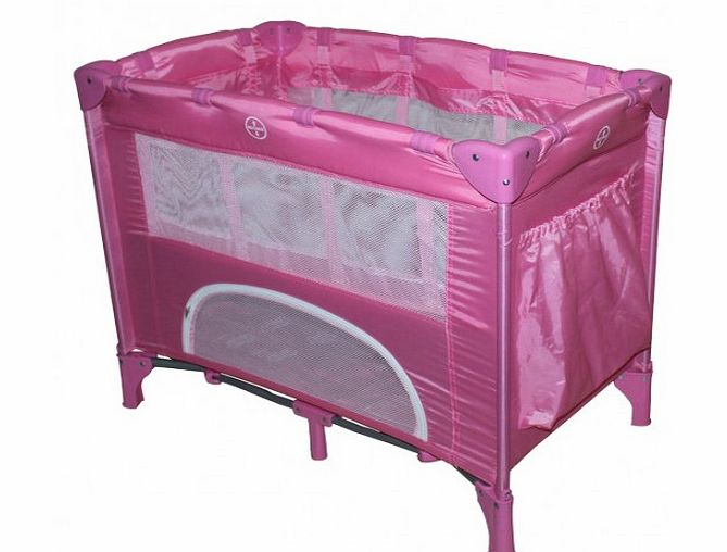 Babyco Travel Cot-Pink