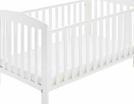 BabyDan Alfred Baby Cot - White