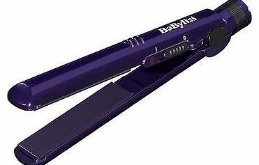 High Quality BABYLISS PRO 200 NANO MINI CERAMIC TRAVEL PURPLE HAIR STRAIGHTENERS