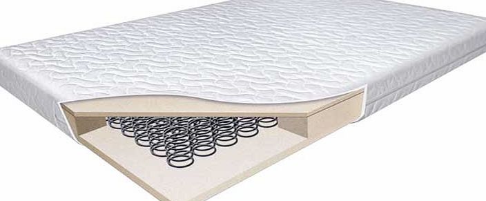 BabyStart Luxury Sprung Mattress - 140 x 69cm