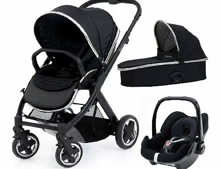 BabyStyle Oyster 2 Black/Black Pebble Set 2