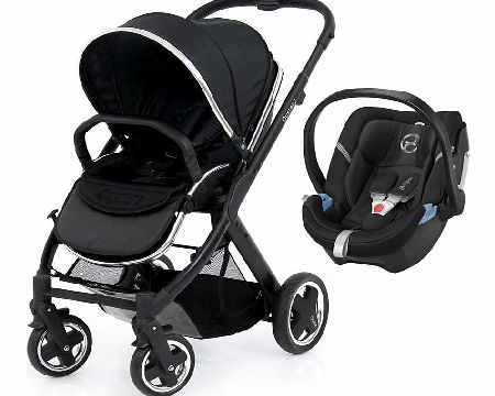 BabyStyle Oyster 2 Black/Black Set 1 Aton