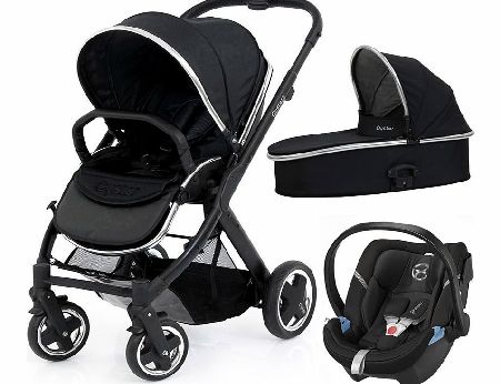 BabyStyle Oyster 2 Black/Black Set 2 Aton