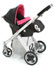 Oyster Car Seat - Black / Pink