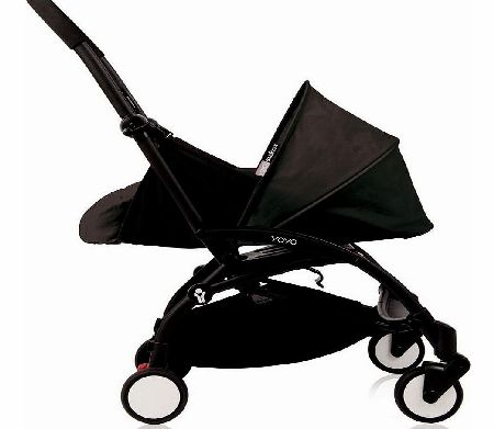 YoYo 0m+ Pram Black With Black Frame 2014