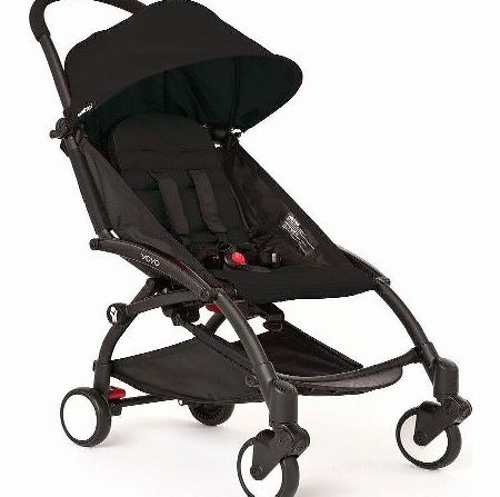 YoYo 6m+ Pushchair Black With Black