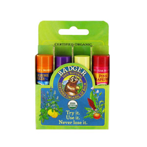 Classic Lip Balm Green Gift Set 4 x