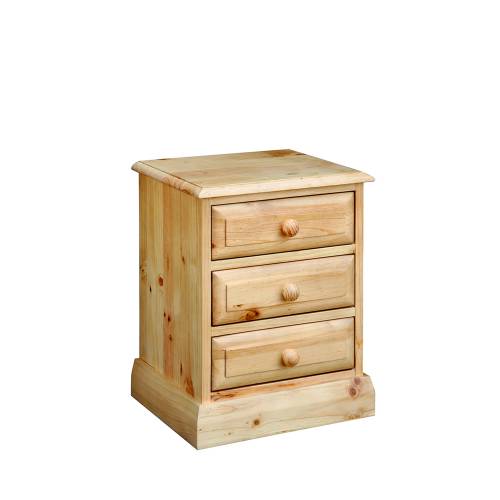 Badger Pine Bedside Table