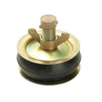 2420 Drain Test Plug 9In C/W Brass Cap