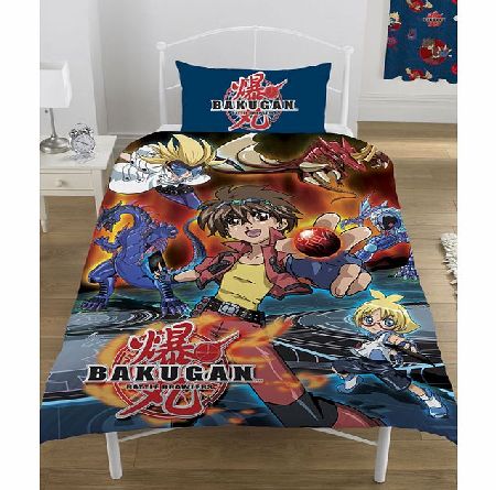 Bakugan Battle Brawlers Duvet Cover and Pillowcase