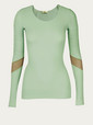 balenciaga tops green