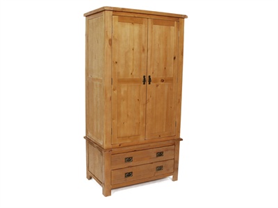 Balmoral Auckland 2 Drawer Wardrobe Small Single (2