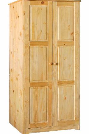 Balmoral Pine 2 door wardrobe